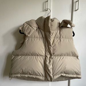 Wunder Puff Super-Cropped Vest